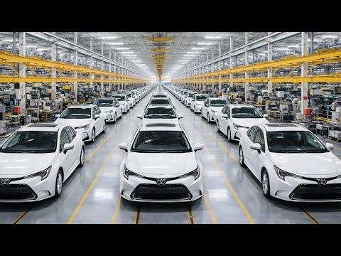 How Toyota Produces Thousand of Cars Daily | Inside the Modern Car Factory (Full Procedure)