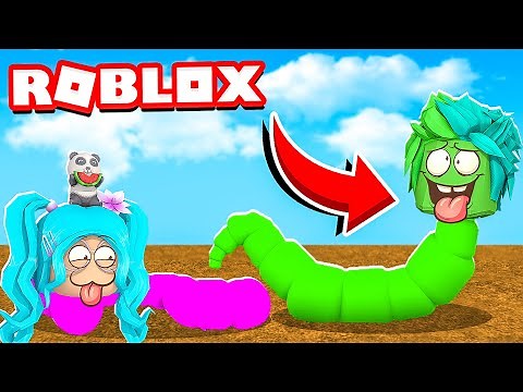 🐍 ROBLOX SIMULADOR DE GUSANO 🐛 Roblox Wormface!
