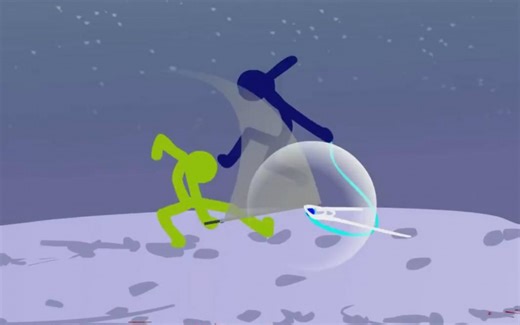 【火柴人】晚辈和老者之间的战斗/悠悠球和喷气刀的碰撞——FL‘s RHG精选(4)FL V YOYO