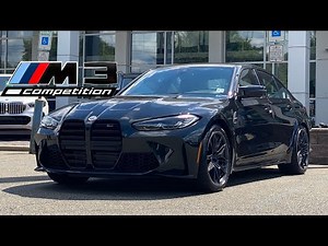 Walk Around and Overview: 2022 BMW M3 Competition xDrive
