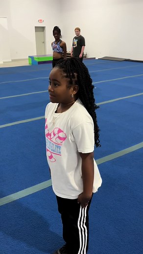 29 days until the Royal Gems shine! 💎 The countdown is on, and they're ready to bring the heat at their first competition! 🔥 Come with us to practice 😁 #Level1Elite #RoyalGems #CompetitionCountdown #CheerReady #GameTime