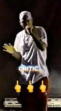 Eminem dedicates “The Way I Am” to critics and haters in Los Angeles California 2001 Live!! 🎤🖕💯🥶