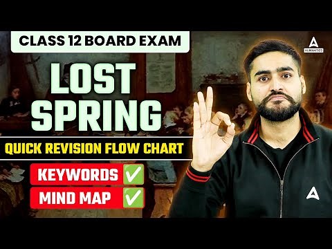 Class12 Board Exam English | Lost Spring - Complete Chapter | Quick Revision, Mind Map , key Points