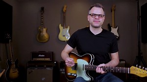 Blues Guitar Lesson: Unaccompanied Rhythm & Lead Solo in E with Fender Telecaster