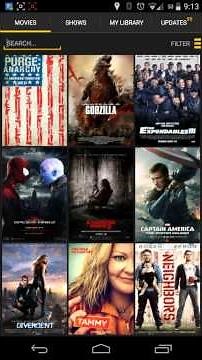 Watch movies for free on Android with showbox