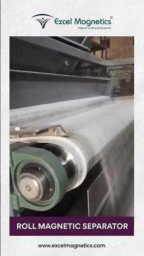 Roll Magnetic Separator for High-Intensity Mineral Separation | Excel Magnetics