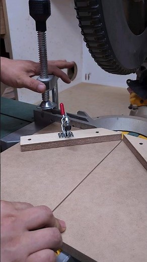 Miter saw jigs #woodworkertools #diy