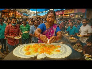 India’s Ultimate Dosa Street Food Tour 🇮🇳 10-Egg Monster to Bone Marrow Dosa!