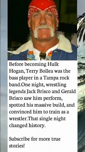 How Hulk Hogan Was Discovered by Accident!