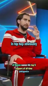 Lil Wayne Names His Top 5 Rappers of All Time 💯 . . . . . . . . . . . . #eminem #SnoopDogg #drdre #rap #2pac #2pacshakur #cardib #nickiminaj #snoopdogg #50cent #tupac #eminem #drdre #biggiesmalls #tupacshakur #fyp #virals #foryou #hiphop #jlo #beyonce #selenagomez #TaylorSwift #icespice #arianagrande #icecube | Hip Hop Mag