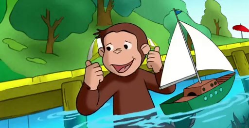 Curious George Curious George S01 E004 Buoy Wonder / Roller Monkey