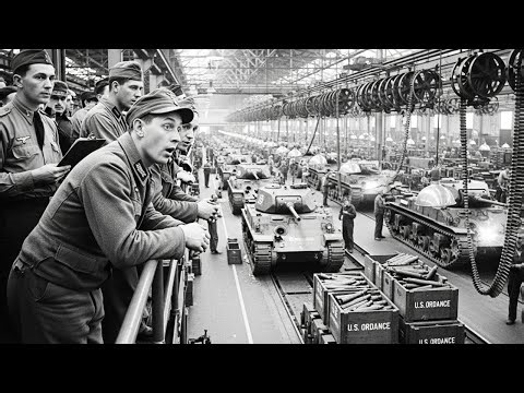 German POWs Thought The U.S. Had ‘Infinite Ammo’ — Then Saw The Ford Assembly Lines