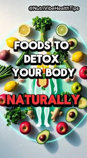 Top 10 Best Foods to Detox Your Body Naturally | Detoxify Your Body | Clean Your Body #health