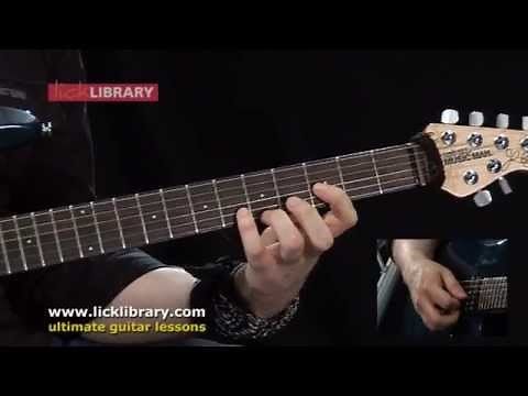 My Curse - Killswitch Engage - Guitar Lesson With Andy James Licklibrary