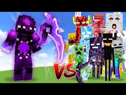 NEW TITAN WITHER STORM vs ALL TITAN BOSSES | Minecraft Mob Battle