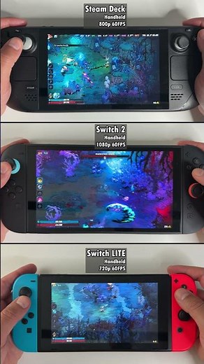 Hades II on Nintendo Switch 1 vs. Switch 2 vs. Steam Deck Graphics and Resolution Comparison