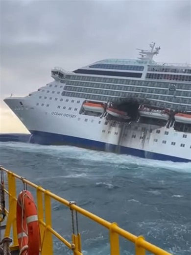 Cinematic ocean scene 🌊 #atlanticocean #ship #cruise