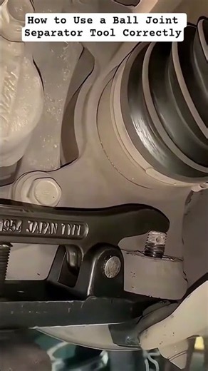 How to Use a Ball Joint Separator Tool Correctly