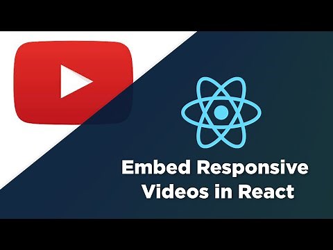 How To Embed YouTube Videos in React / Gatsby (and make them Responsive)