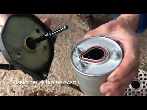 Cómo cambiar el filtro de gasoil de un coche en menos de 10min!!