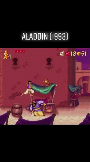 Aladdin Video Game - Classic SNES Gameplay Memories