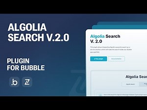How To Easily Integrate Algolia Search To Bubble.io With Plugin From Zeroqode