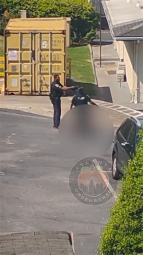Footage from the scene where two officers were shot and a suspect was killed on Fulton Industrial 🙏🏽 | ATL Uncensored - Atlanta News