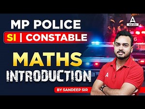 Introduction | Maths | MP Police SI Constable Online Classes | MP Police New Vacancy 2023