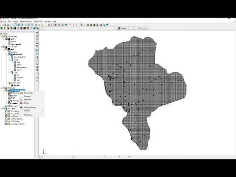 Shapefiles to map coverages to modflow 3/n