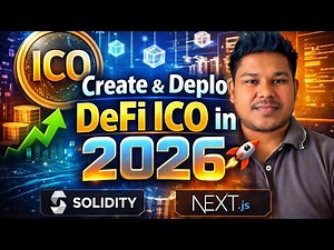 Create & Deploy a DeFi ICO in 2026 🚀 | Full Course Project with Solidity & Next.js