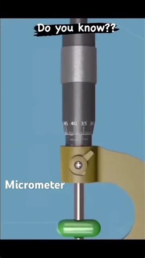 micrometer for measurement | #micrometer #aeronautical #aircraftmaintenance #virals #knowledge
