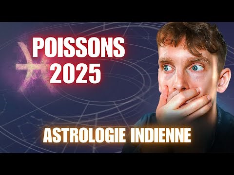 POISSONS 2025 - Horoscope prévisions en astrologie védique