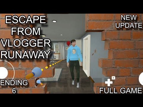Escape From Vlogger Runaway - New Update - Ending 6 - Full Gameplay (Android)