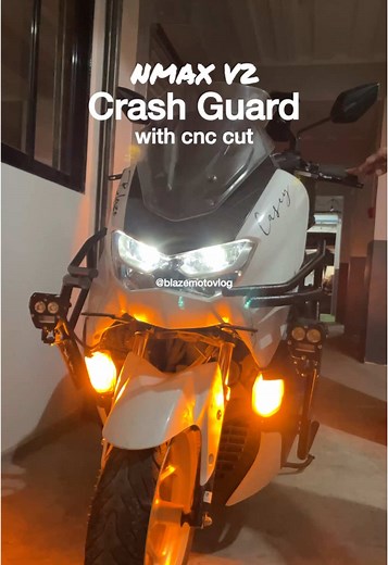 NMAX V2 Crash Guard Setup and Accessories