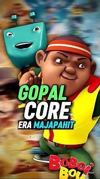 3 Kelakuan Parah Gopal Di Film Boboiboy Era Majapahit
