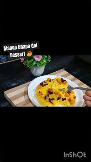 Mango bhapa doi Dessert recipe l bengali sweet Dessert 🥭🥭🥭🥭# shorts