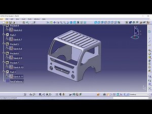 How to design mini truck in catia V5|Catia Tutorial for the beginners