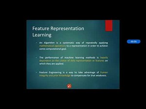 ML- Machine Learning-BE CSE-IT- Feature Representation Learning and it's types