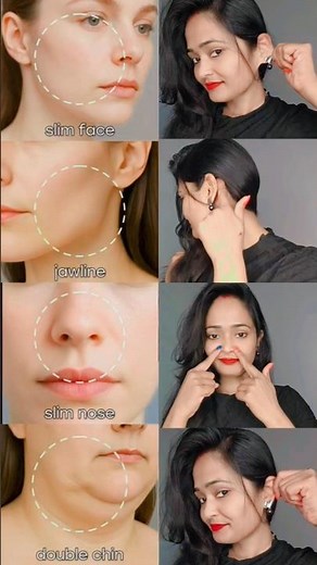 😊😍face massage for smile line,how to remove wrinkles on face,try it home remedies#yoga​
