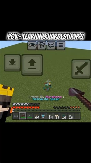 .ost hardest pvp's in Minecraft pe #yosho #minecraftgameplay #pvz #shortsminecraft