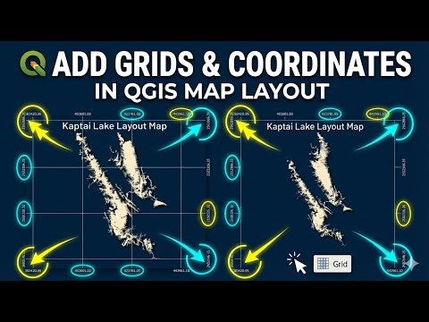 QGIS Tutorial 2026: Adding Grids & Latitude Longitude to Map Layout