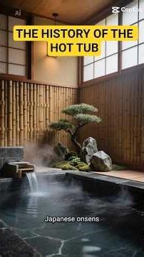 The history of the hot tub and how it works #history #howthingswork #machines #shorts