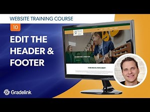 Part 10: How to Edit the Header & Footer