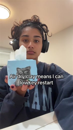 Creating a Smooth Tissue Box with Air Dry Clay