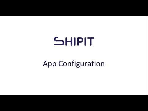 Shipit App Configuration