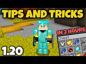 BEST SURVIVAL TIPS AND TRICKS FOR MINECRAFT 1.20 SURVIVAL HINDI
