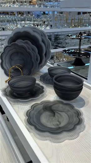 Luxury Dinnerware Set That Elevates Every Table ✨🍽️ #Shorts #crockery #homedecor #kitchen #aesthetic