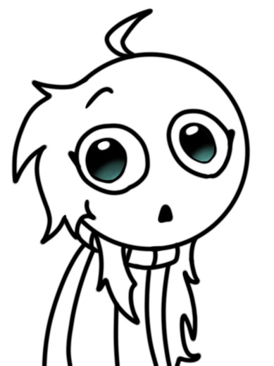 Bad Apple Animation with Sprunki and Alight Motion