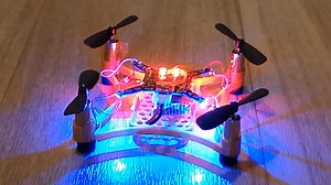 Micro Quadcopter Designed In OpenSCAD