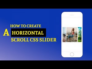 How To Create a Horizontal Scroll CSS Slider